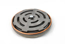 Item is shown with copper ring  sitting on top
