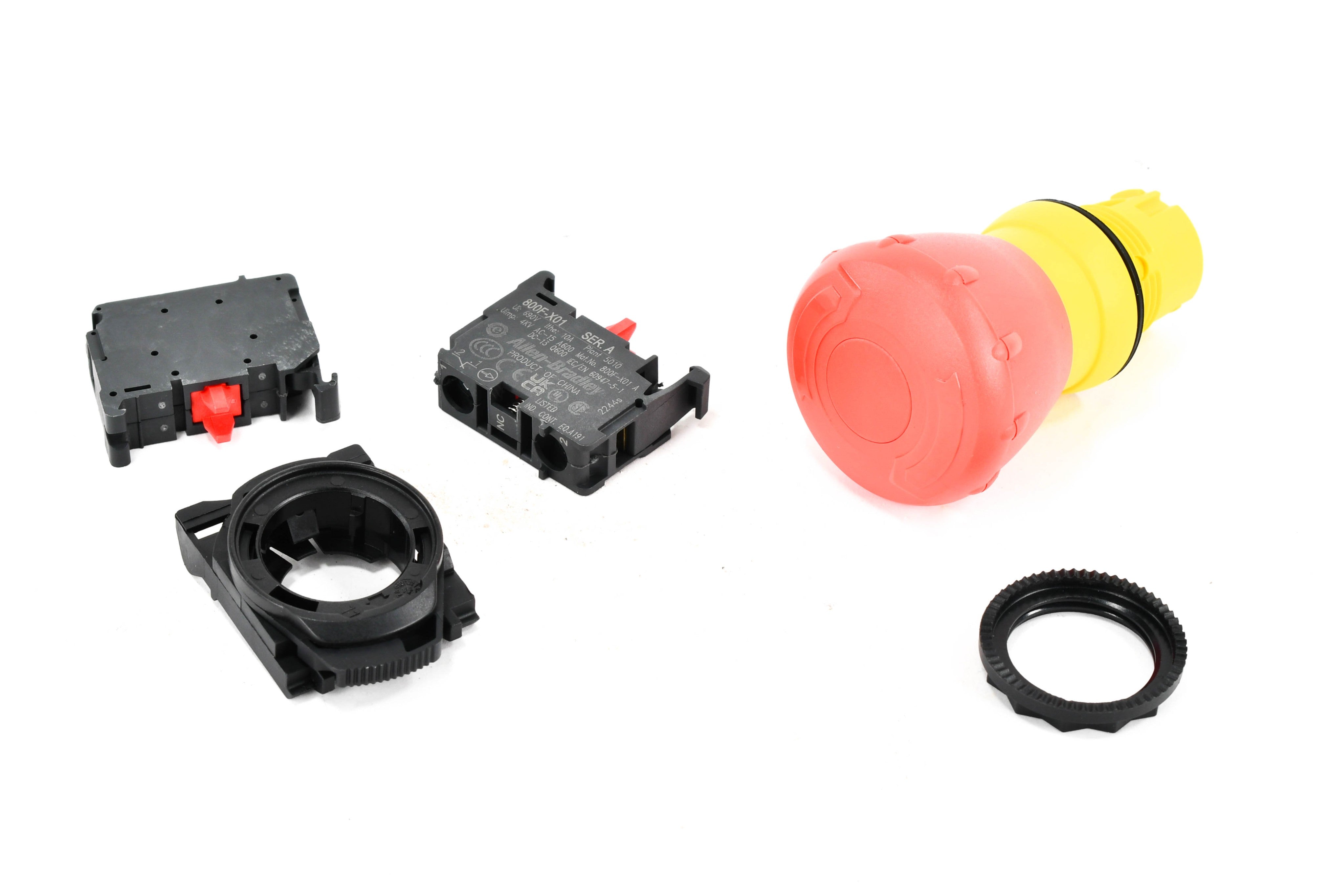 スパイラル,コンビネーションスイッチ, ECR, BCNR33 予備 ストック Ingersoll Rand Emergency Stop Button Replacement - 22113344