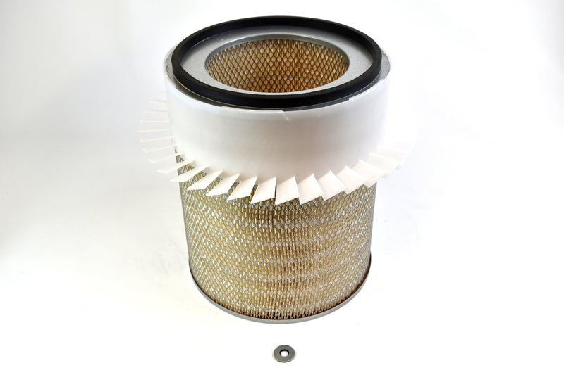 CompAir Air Filter Replacement - 43-593. Photo taken at an angle.