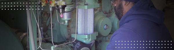 How to Change a Drop-In Oil Filter on a Rotary Screw Air Compressor