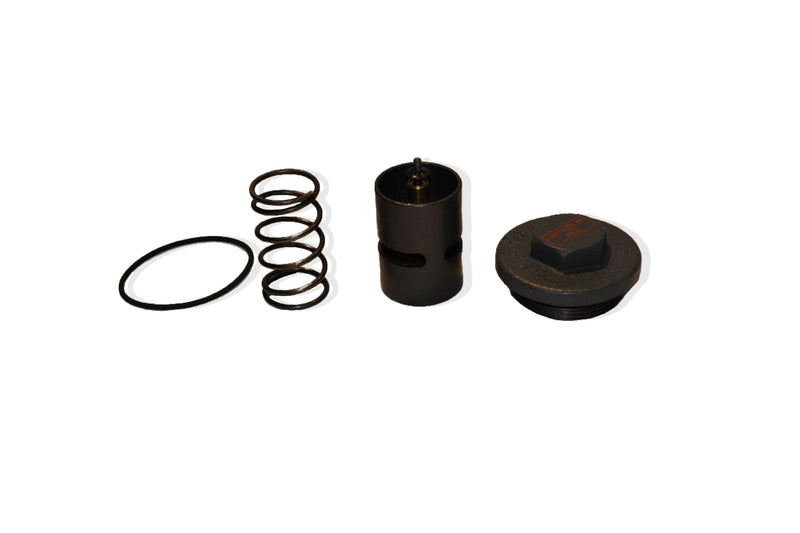 Atlas Copco Thermal Valve Kit Replacement - 2901145400. Picture shows all parts included in kit.