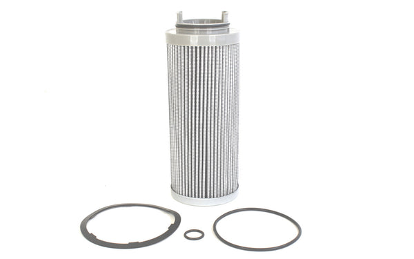 Filter is shown with gaskets.