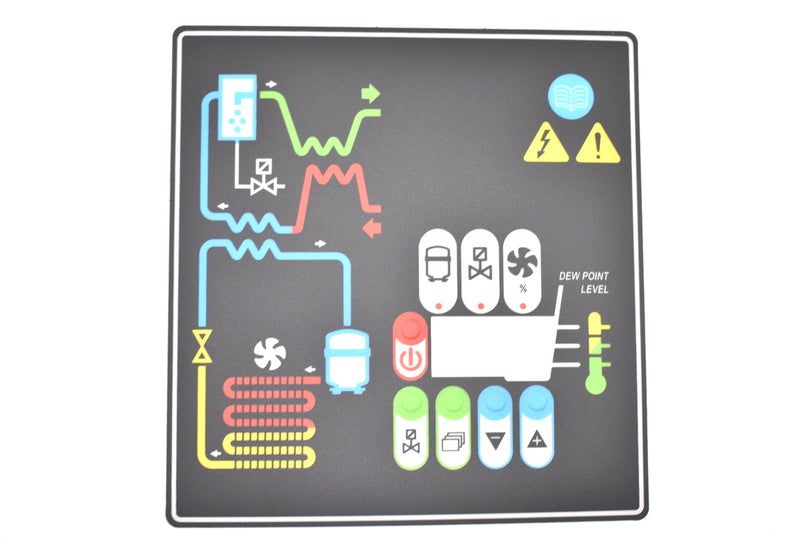 Ingersoll Rand Control Panel Label Replacement - 38457917