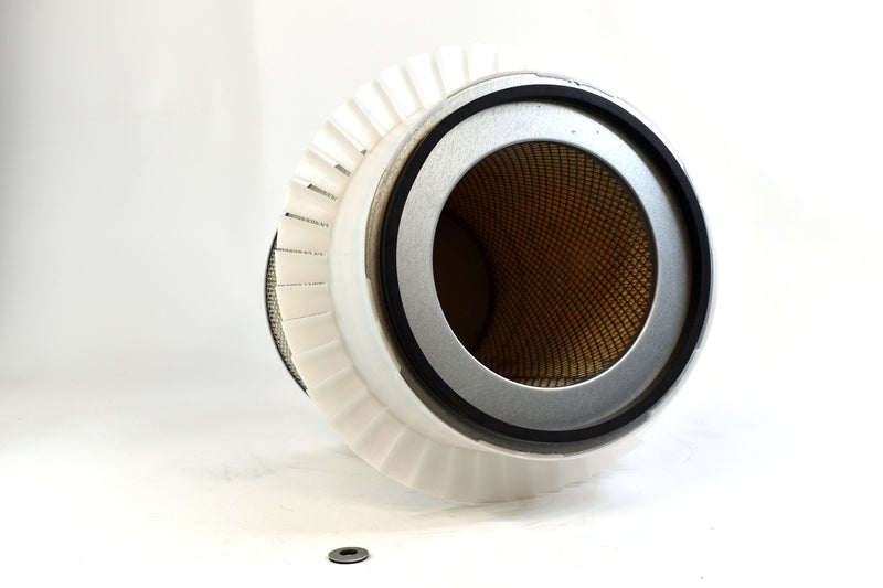 Gardner Denver Air Filter Replacement - 2010505. Photo taken from one end of product.