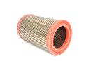 Mann Filter Air Filter Replacement - 45 059 54 146. Image taken with product on its side.