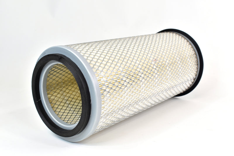 Gardner Denver Air Filter Replacement - 2116701. Image taken with product on its side.