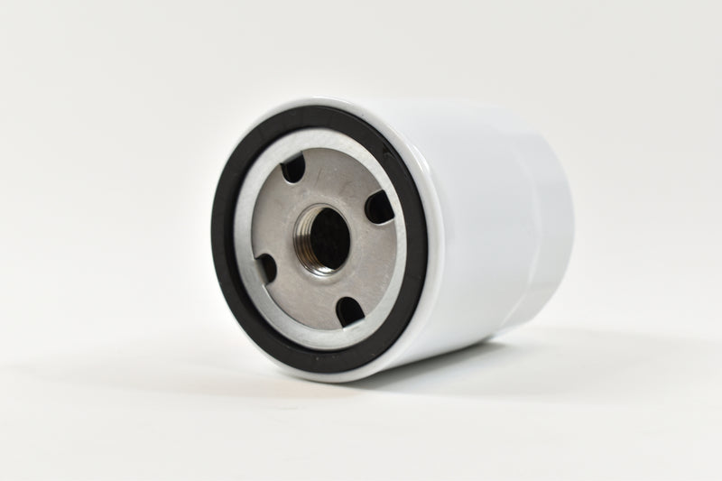 Quincy Oil Filter Replacement - 145548-001. Image taken from the side.